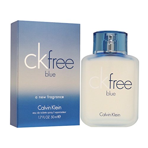 Calvin Klein Ck gratuito Blue EDT Spray, 1er Pack (1 x 50 ml)