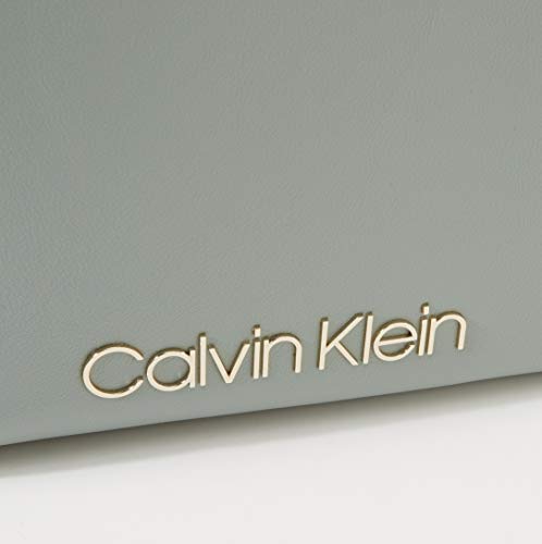 Calvin Klein - Ck Must Med Shopper, Bolsos totes Mujer, Gris (Fern), 1x1x1 cm (W x H L)