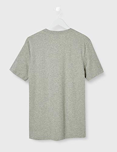 Calvin Klein Crew Neck 2pk Top de Pijama, Gris (Grey Heather/Army Dust Fq4), Small (Pack de 2) para Mujer