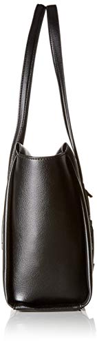 Calvin Klein Jeans - Frame Med Shopper, Shoppers y bolsos de hombro Mujer, Negro (Black), 14x30x35 cm (B x H T)