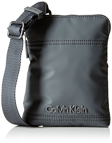 Calvin Klein Metro Mini Flat Crossover, bolsos para Hombre, Castlerock, Talla única