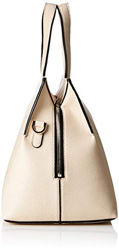 Calvin Klein - Neat Tote, Bolsos totes Mujer, Gris (Light Sand), 18x23x36 cm (B x H T)