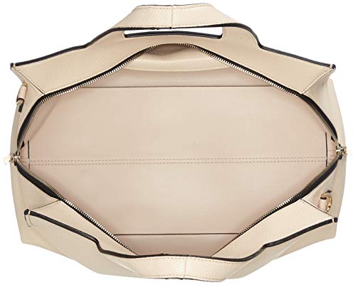 Calvin Klein - Neat Tote, Bolsos totes Mujer, Gris (Light Sand), 18x23x36 cm (B x H T)