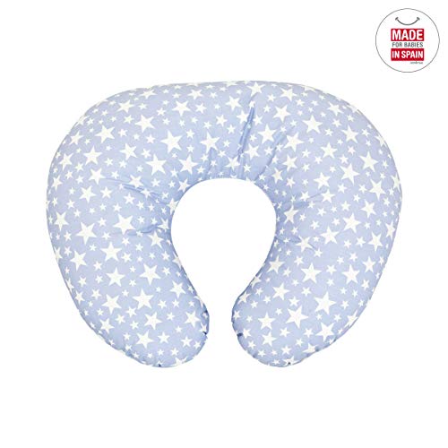 Cambrass Star - Cojín de lactancia, color azul celeste