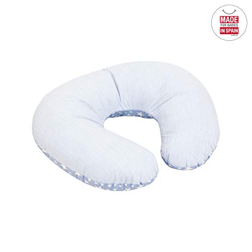 Cambrass Star - Cojín de lactancia, color azul celeste