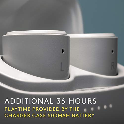 Cambridge Audio Auriculares Inalámbricos Melomania 1 – Batería de Duración Ultra Larga (45 Horas) - Estuche Cargador - Auriculares Bluetooth 5.0 – Auriculares Intraurales Impermeables – Piedra