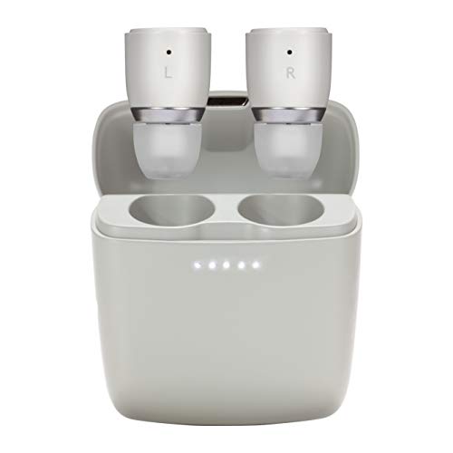 Cambridge Audio Auriculares Inalámbricos Melomania 1 – Batería de Duración Ultra Larga (45 Horas) - Estuche Cargador - Auriculares Bluetooth 5.0 – Auriculares Intraurales Impermeables – Piedra