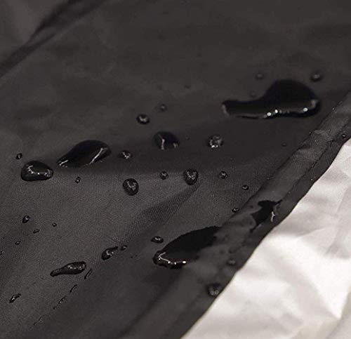 Caminadora cubierta a prueba de polvo impermeable de reproducción cubierta protectora de la máquina caminadora cubierta durable for interior o exterior Gimnasio en casa caminadora Covers Negro, Tamaño