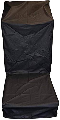 Caminadora cubierta a prueba de polvo impermeable de reproducción cubierta protectora de la máquina caminadora cubierta durable for interior o exterior Gimnasio en casa caminadora Covers Negro, Tamaño