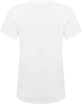 Camiseta de manga corta para mujer, diseño de Espania Trading EST Plus Boss Lady Slogan Blanco blanco Talla única