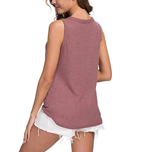 Camiseta Moda Mujer Nuevo Reducción de Precio Chaleco de Verano Parte Superior Sin Mangas Impresión Casual Tanque Tops Camiseta Suelto Promociones