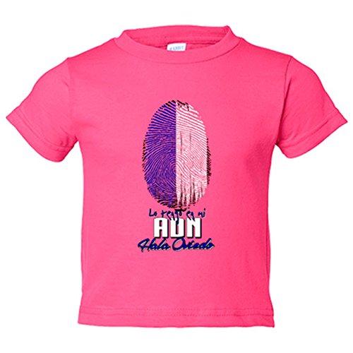 Camiseta niño lo tengo en mi ADN Oviedo fútbol - Rosa, 7-8 años