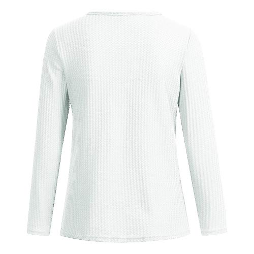 Camisetas Manga Largas Escote V Sexy Mujer Otoño 2018 PAOLIAN Blusas Basicas Elegante Suelto Invierno Señora Camisas Pullover Negro Fiesta Tops Casual Fiesta Primavera Dama