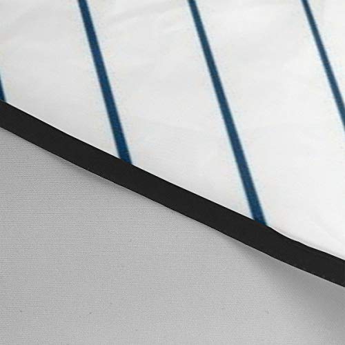 Capa de peluquería con corte de pelo, con patrón diagonal mínimo, capa de salón de peluquería con cierre a presión para corte de pelo, peinado y champú, 55 x 66 pulgadas