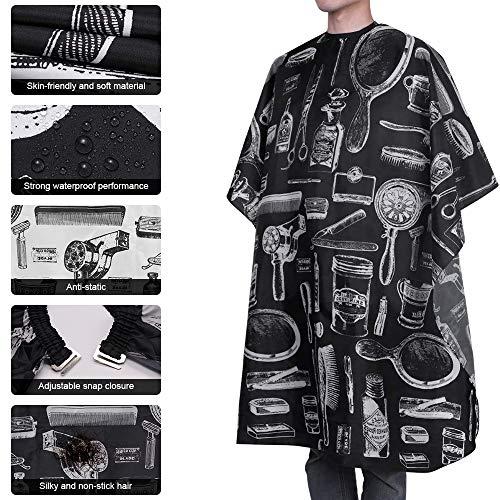 Capa De Peluqueria，Peluqueria，Capas De Corte Peluqueria，Para Salón de Belleza y Uso Doméstico,vestido peluquería Corte,corte de los cabellos barbero instrumento de cabello capítulo paño