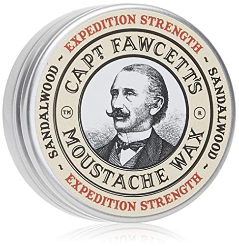 CAPTAIN FAWCETT Cera de bigote extra fuerte Sándalo 15 ml 400 g