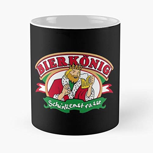 CARACOLNATURAL Palma Party KĂ¶nig Mallorca Beer BierkĂ¶nig Fest Bier Best For Otaku and The Rest of The World 2020 Eat Food Bite John Best - Taza de café de cerámica Blanca, 11 onzas, Onza