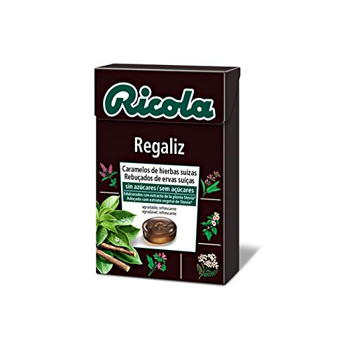 Caramelos Ricola de Arándanos 20 unidades (Regaliz)