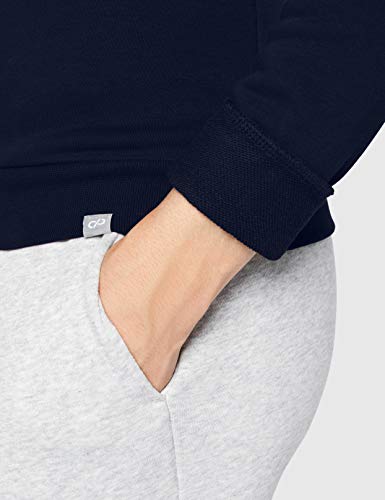 CARE OF by PUMA Sudadera de manga larga y tejido de rizo con cuello redondo para mujer, Azul (Blue), 38, Label: S