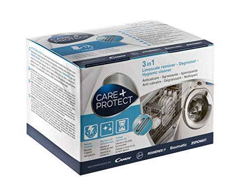 CARE+PROTECT Desincrustante 3en1, Desengrasante, Limpiador Higiénico (12x50gr)