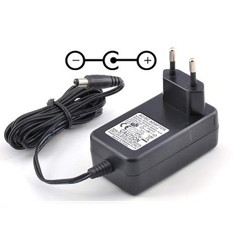 CARGADOR ESP ® Cargador Corriente 7.5V Reemplazo Bicicleta Eliptica BH Fitness Atlantic Recambio Replacement