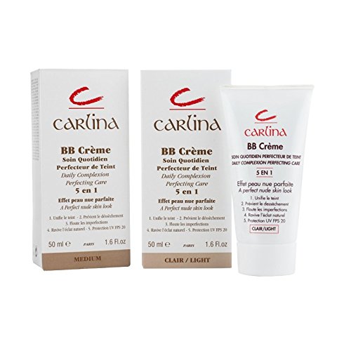 CARLINA - Crema BB correctora 5 en 1 para tez clara