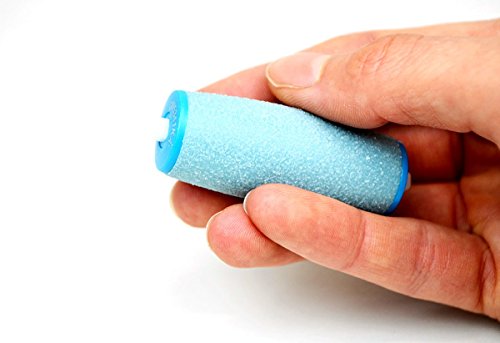 Carolina Meyer® Set de 4 Rodillos Lijadores Extrarrugosos para Recambio Compatible de Scholl Wet & Dry/Scholl Velvet Smooth