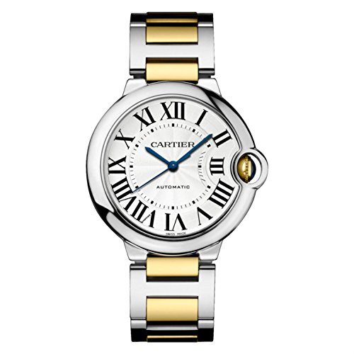 Cartier Ballon Bleu Reloj Unisex Automático Esfera Plateada W2BB0012