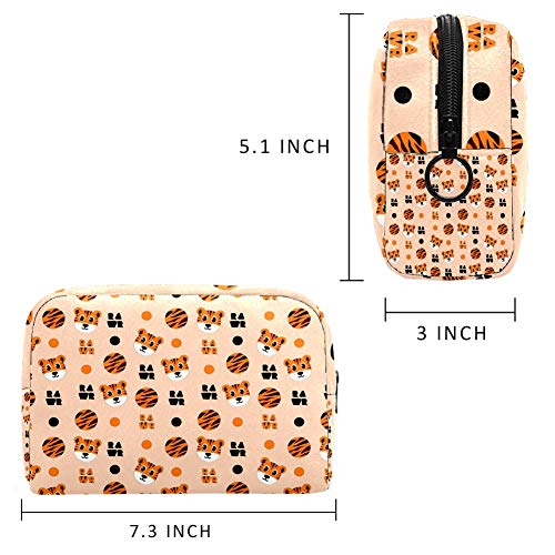 Cartoon Tiger B3 Viaje Colgante Neceser Lavado Bolsa Maquillaje Cosmético Organizador para Mujeres Niñas Niños