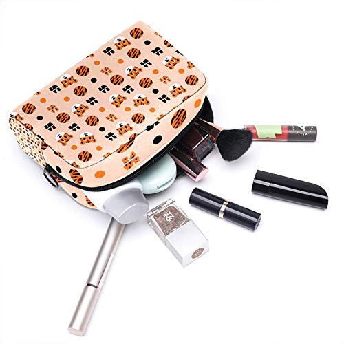 Cartoon Tiger B3 Viaje Colgante Neceser Lavado Bolsa Maquillaje Cosmético Organizador para Mujeres Niñas Niños