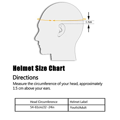 Casco bicicleta/Casco Bicic con luz,Certificado CE, casco bicicleta adulto con Visera Magnética Desmontable Gafas de Protección Super Light Casco Integral de Bicicleta Skateboarding Ski & Snowboard