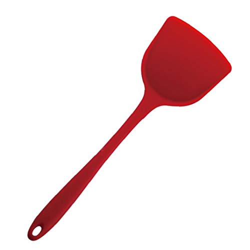 Case&Cover Cocina Espátula De Silicona Utensilios De Cocina Resistentes Arroz Arroz Pala Cuchara Antiadherente De La Cucharada De Paddle