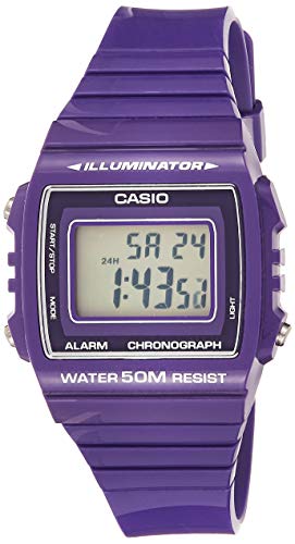 CASIO Reloj con Movimiento Cuarzo japonés W-215H-6
