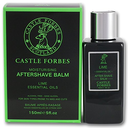 Castle Forbes Lima Aceite Esencial 150ml Set de 200ml Crema de afeitado y aftershave Balm