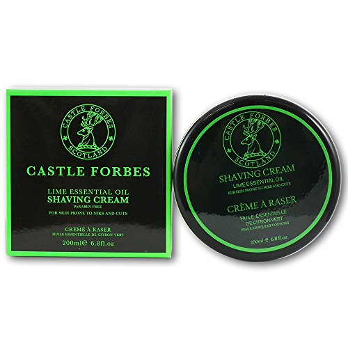 Castle Forbes Lima Aceite Esencial 150ml Set de 200ml Crema de afeitado y aftershave Balm