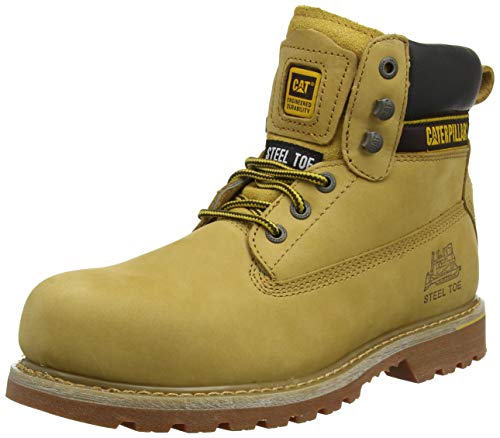 Cat Footwear Holton, Botas de Trabajo para Hombre, Marrón (Brown 003), 44 EU