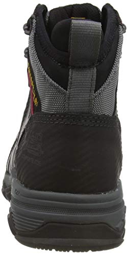 Cat Footwear Induction NT S1P, Botas de Construcción para Hombre, Negro Med Carbón, 42 EU