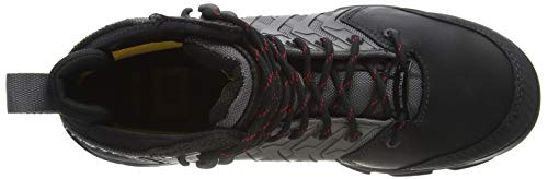 Cat Footwear Induction NT S1P, Botas de Construcción para Hombre, Negro Med Carbón, 42 EU