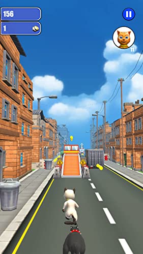 Cat Subway Run: Leo Cat vs Dog (Free)
