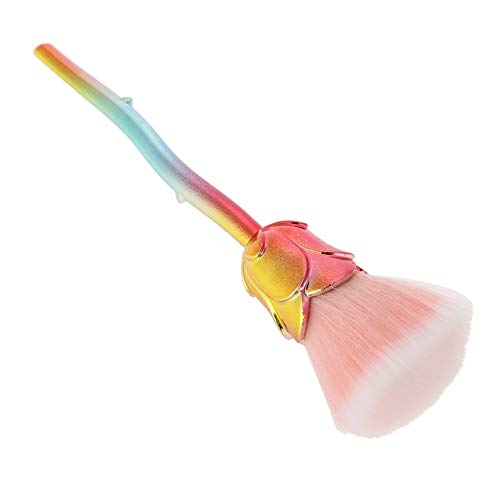 Cepillo de polvo de uñas, removedor de polvo cosmético para uñas suaves Cepillo de limpieza para uñas y polvos de maquillaje Pinceles para rubor