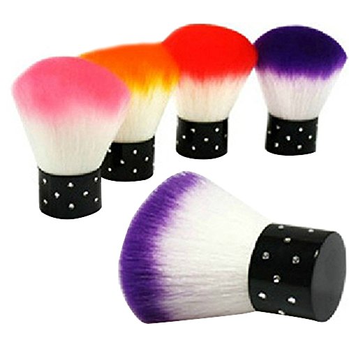 cepillo para remover el polvo de las uñas de acrílico, herramienta para arte de uñas, 1 unidad