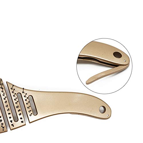 Cepillos para el pelo El pelo del cuero cabelludo masaje peine de cerdas de nylon y cepillo for el pelo rizado mojado Detangle cepillo de pelo de peluquería que labra las herramientas Peines nueva lle