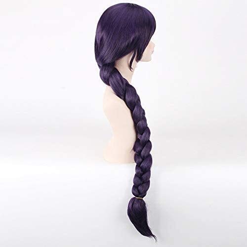 Cfbcc ¡Ama Vive!El Amor Vivo Nozomi Tojo Peluca púrpura Trenzas Resistente al Calor de Halloween del Traje del Anime del Pelo Pelucas Juego for Adultos