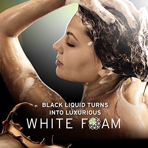 Champú y acondicionador para el crecimiento del cabello - Tratamiento natural de aceite de argán con lodo de turba efectivo para cabello fino y dañado. Sin SLS/Parabenos. Potente bloqueador