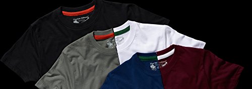 Charles Wilson Paquete 5 Camisetas Cuello Redondo Lisas (3X-Large, Essentials)