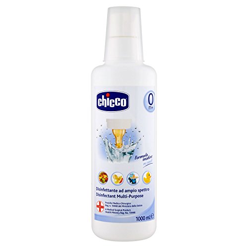 Chicco - Desinfectante para biberones, tetinas, chupetes y juguetes, 1 litro