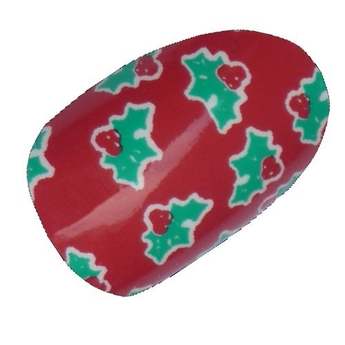 Chix Nails Ocasional Minx Trendy Style - Adhesivos de vinilo para uñas, diseño de huecos de Navidad