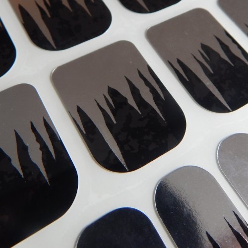 Chix Nails Ocasional Minx Trendy Style - Adhesivos de vinilo para uñas, diseño de pies, diseño navideño