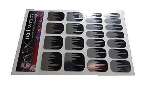 Chix Nails Ocasional Minx Trendy Style - Adhesivos de vinilo para uñas, diseño de pies, diseño navideño