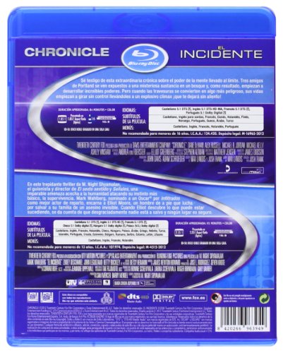 Chronicle / El Incidente - Bd Duo [Blu-ray]